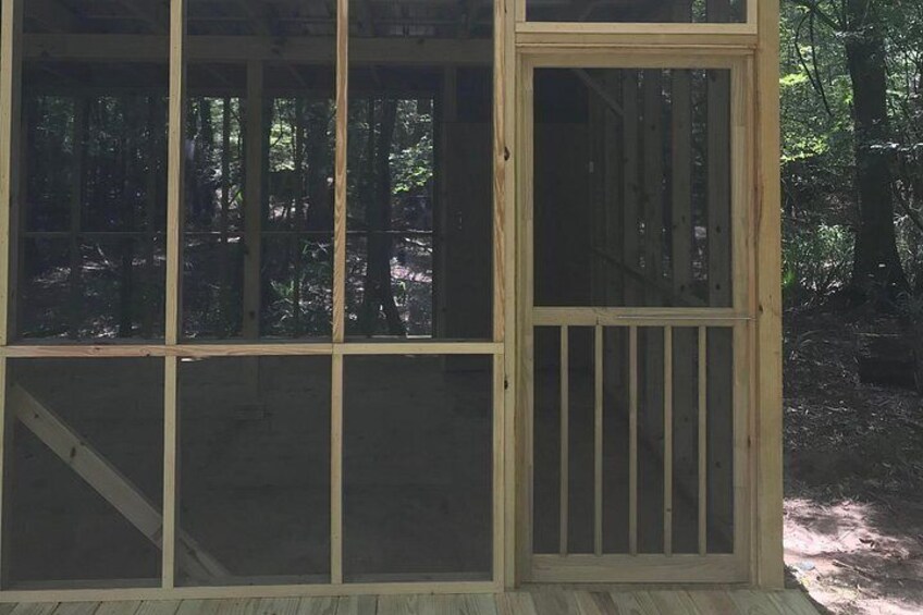 Overnighting in the 15'x15' screened enclosure is a great way to get away from it all! 4