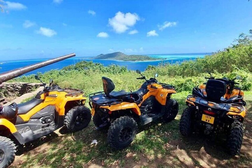 NEW !!! ATV TOURS with '' Manu '' a local guide from Bora Bora