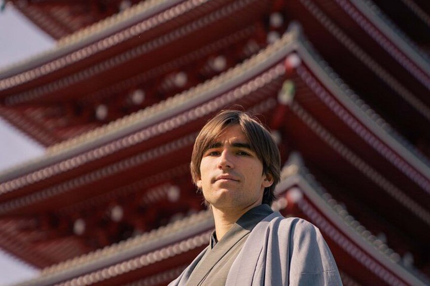 Asakusa Kimono Photography Tour (Private Option Available) 4