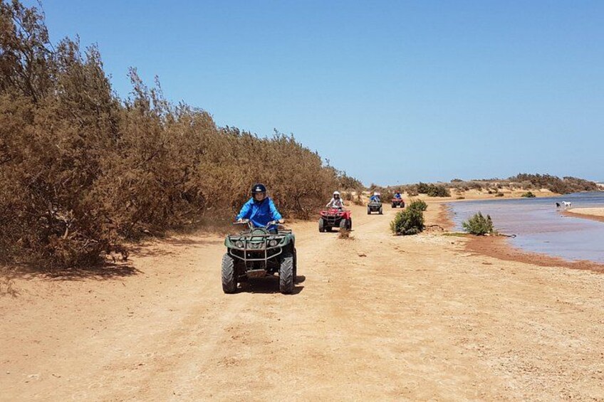 Quad ride along the Oued Ksob River 4