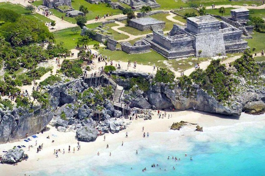 Aerial Photo of the Tulum Esplanade 1