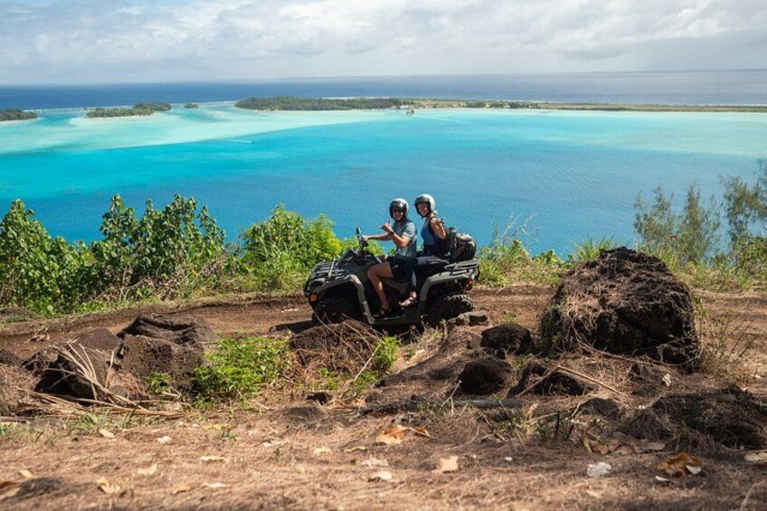Bora Bora ATV Tour Adventures: Mount Popoti 360° & Faanui Valley 1