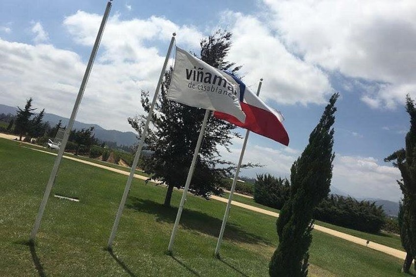 A golf course with a flag labeled 'Vinaire de Castilla.' 2
