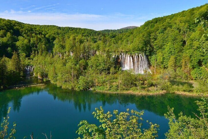 From Zagreb to Split or Trogir: Private Transfer with Plitvice Lakes