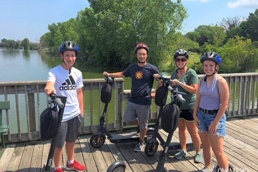 Green Bay Electric Scooter Guided Glide with Private Tour Option 