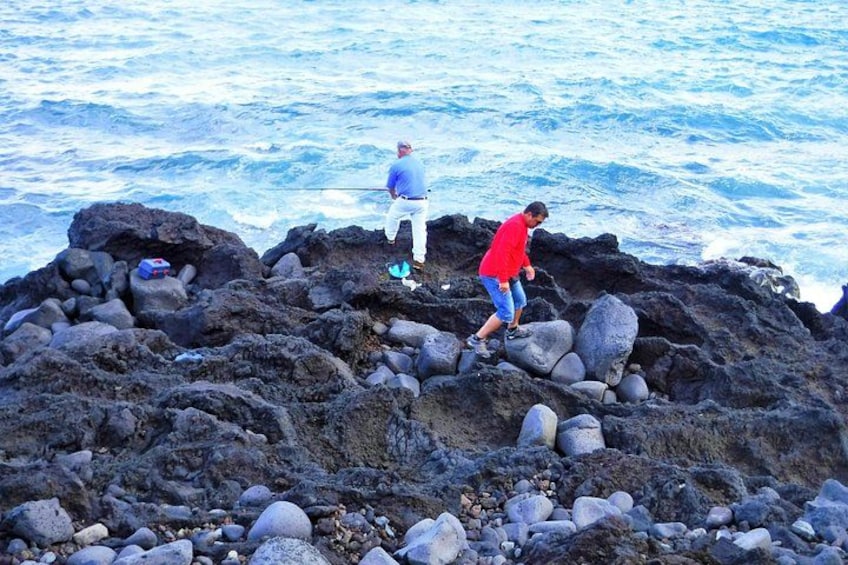 Meeting with a local fisherman. 3