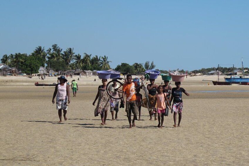 Fishermen in Morondava