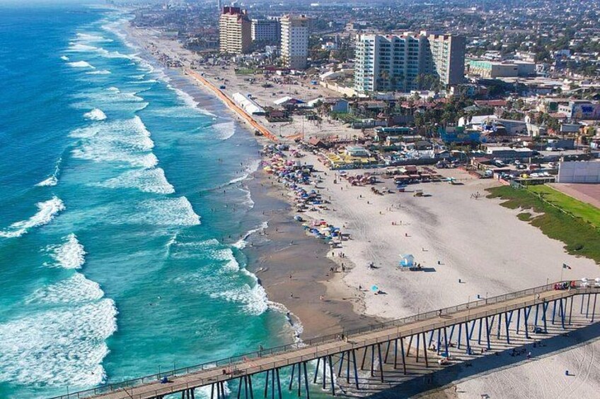 Tour of San Diego>Rosarito >Giant Christ>Puerto Nuevo Lobster 3