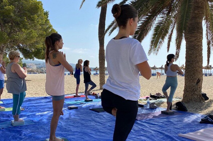 Yoga and Brunch on the beach 3