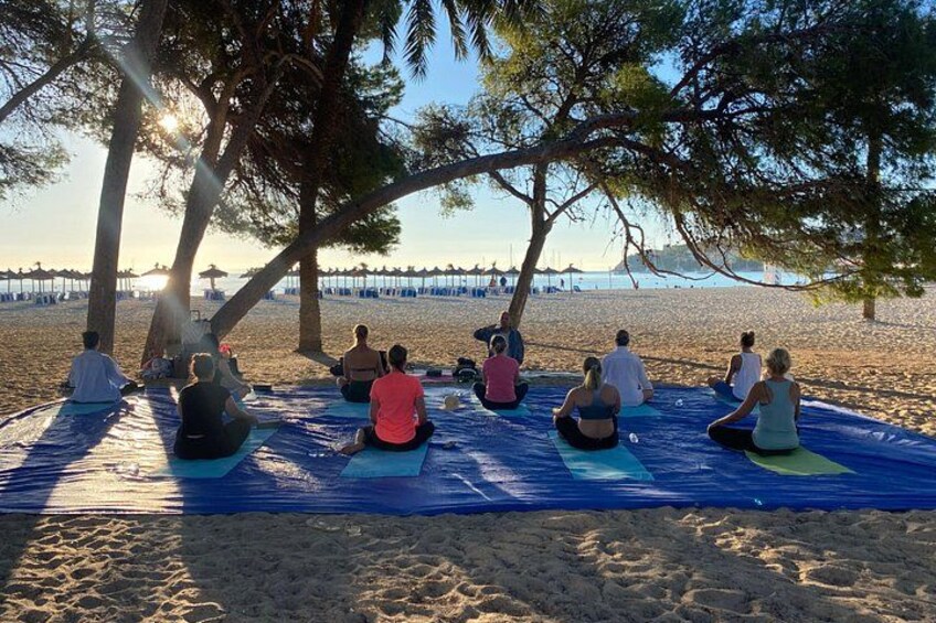 Yoga and Brunch on the beach 2