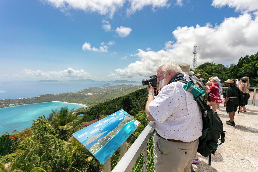 St. Thomas Island Tour w/ Mountain Top and Magen's Bay Beach 4