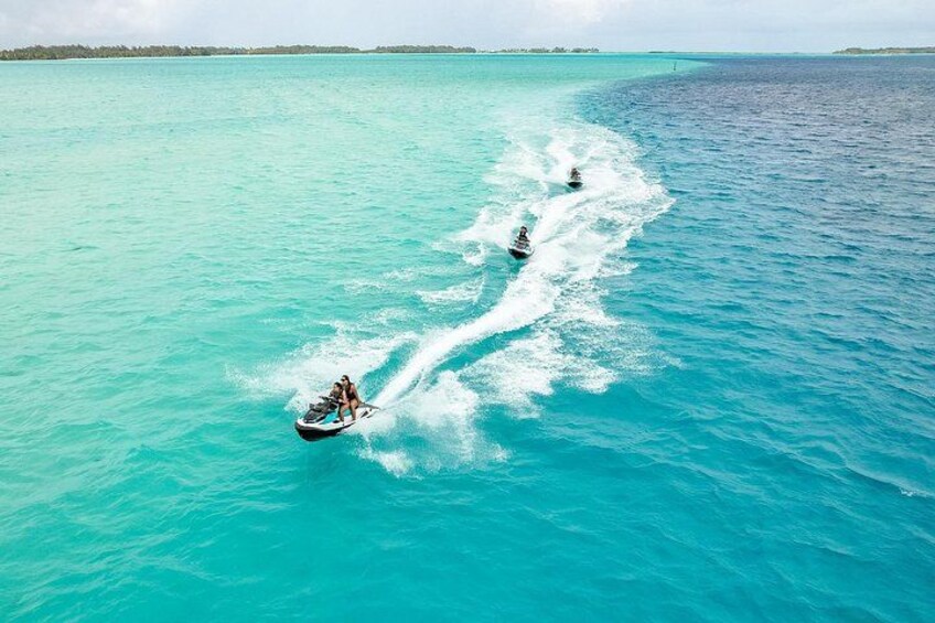 Full Day ATV Vanilla and Jet Ski Adventure with Polynesian BBQ 2