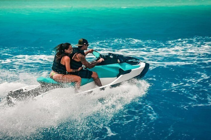 Full Day ATV Vanilla and Jet Ski Adventure with Polynesian BBQ 3