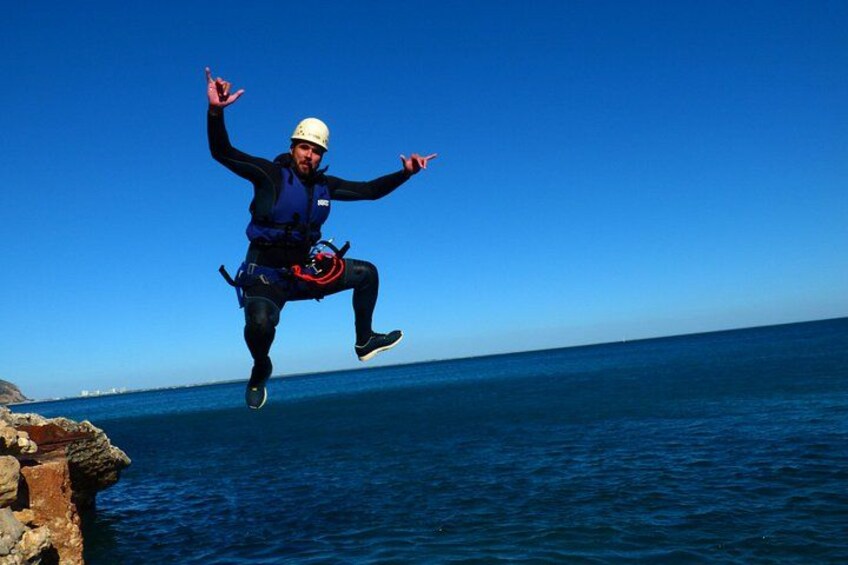 Coasteering at Portinho da Arrábida 1
