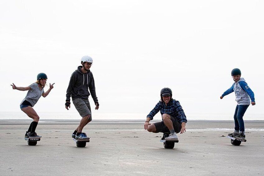 Initiations and rides in Onewheel