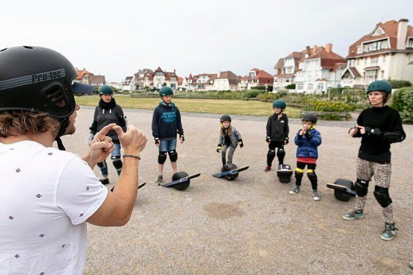 Initiations and rides in Onewheel