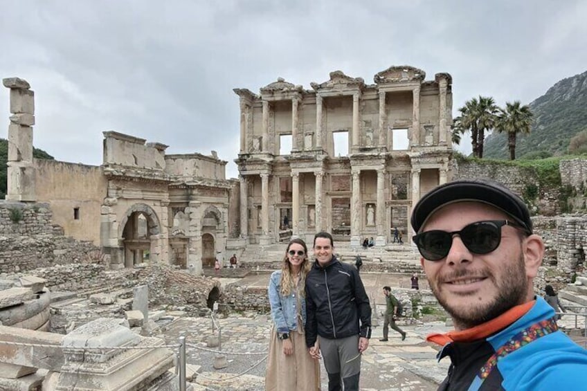 Participants at Library of Celsus