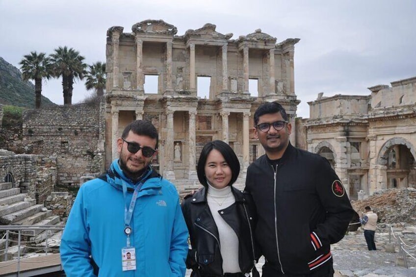 Participants at Library of Celsus