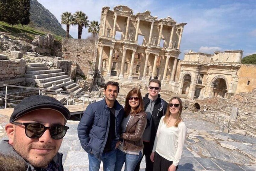 Participants at Library of Celsus