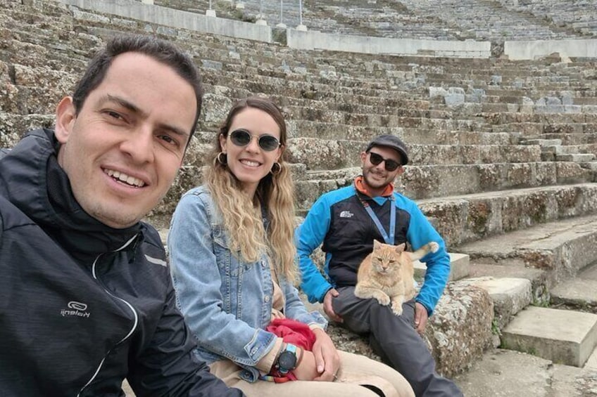 Participants at Ephesus Theater