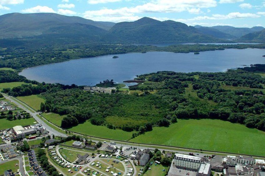 Bike depot and Killarney National Park