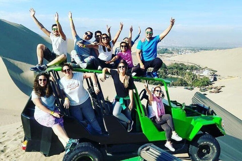 Wine, Pisco and Dune Buggy Experience