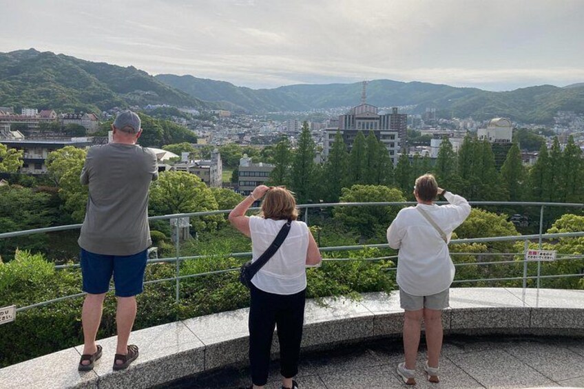 Views of the Peace Park from the Museum lookout. 5