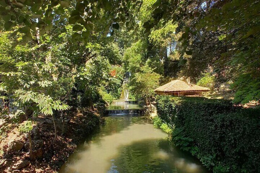 Balchik - Summer residence of Queen Mary - The bridge of sighs