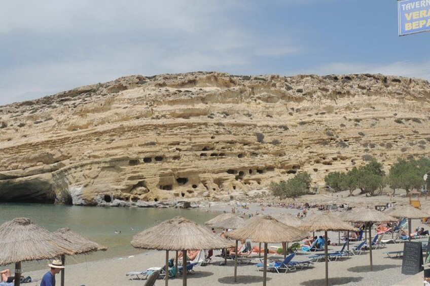 Matala Agiofarago Gorge Guided Jeep Safari Tour 4