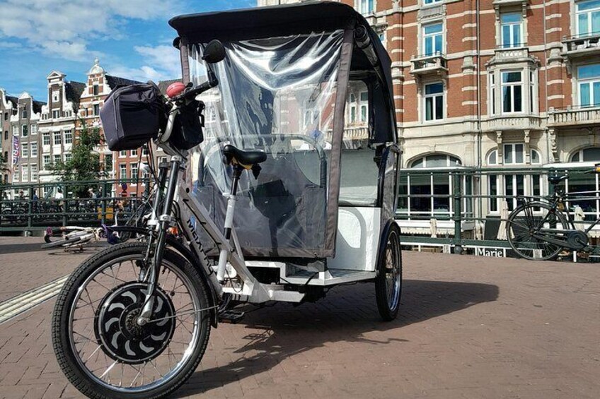 2 hours Amsterdam City Tour in Pedicab 4