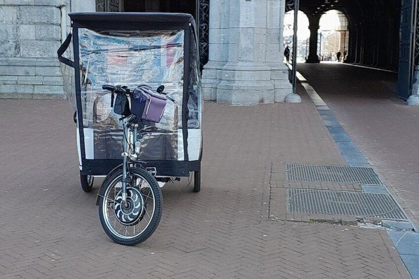 2 hours Amsterdam City Tour in Pedicab 5