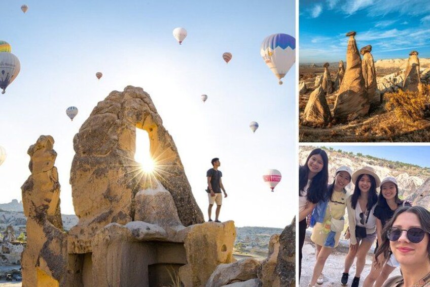 Cappadocia Tale: 2-Day Tour from Istanbul and Balloon Ride Option 1