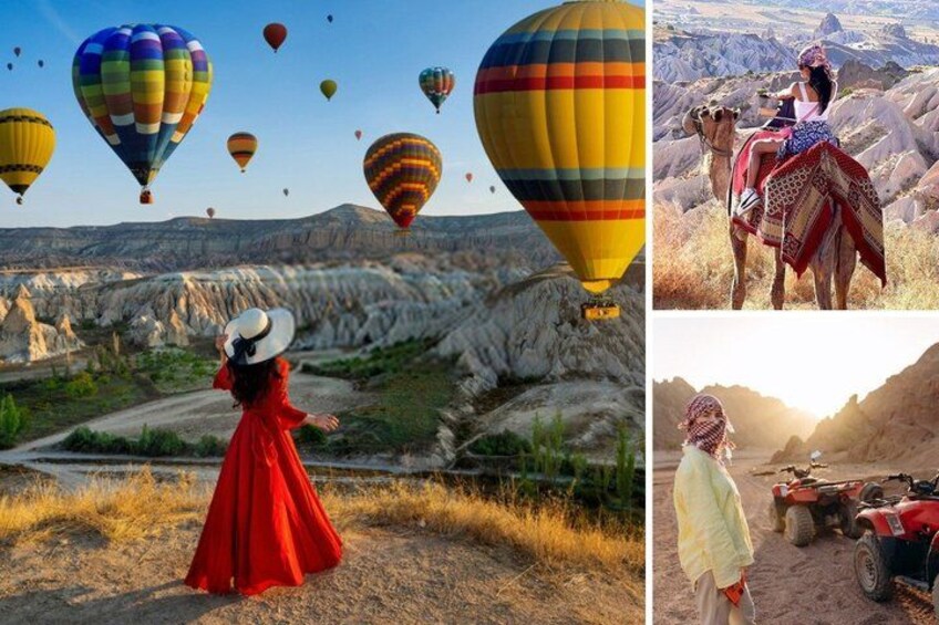 3-Day Cappadocia Tour Included Balloon Ride, ATV Ride, Camel Ride 1