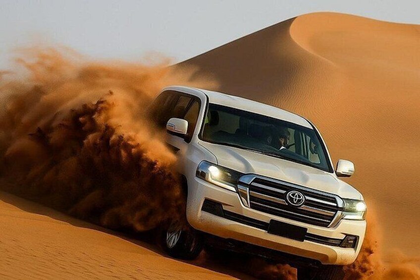Dubai Desert Safari, Dune Bashing, Camel Ride, Sandboarding & BBQ 2