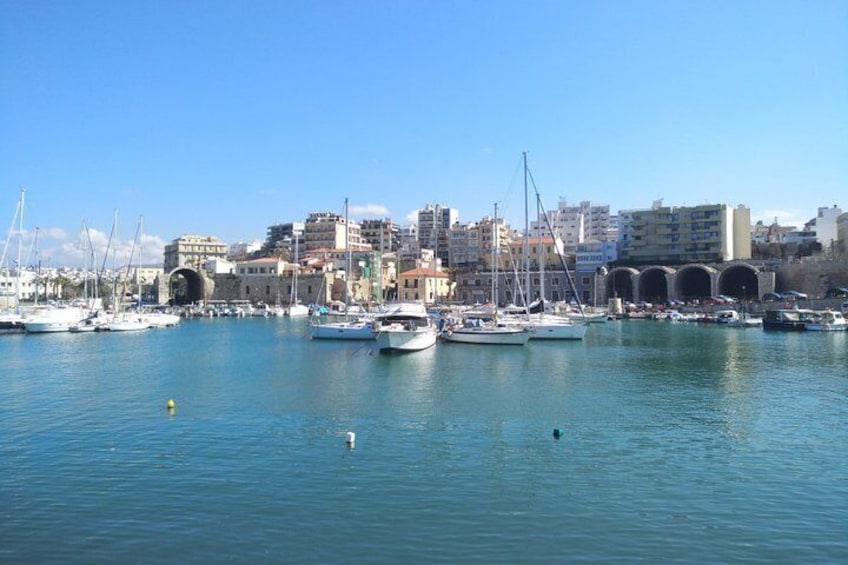 Ecobike tour in historic Heraklion 1