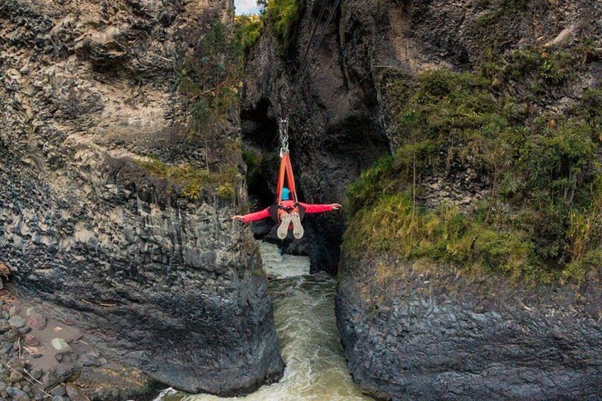 Adventure Circuit 4 activities in 1. All within an impressive cascade 2