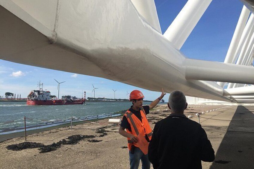 Visit the huge storm surge barriers of the Delta Works 4