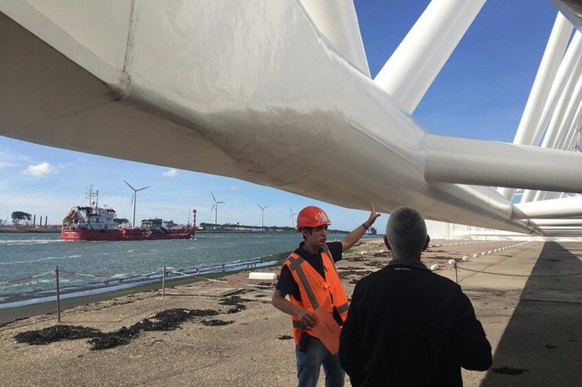 Visit the huge storm surge barriers of the Delta Works 4