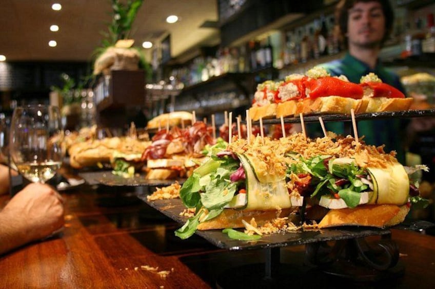 Pintxo route with Spanish D.O. wines in Bilbao 2