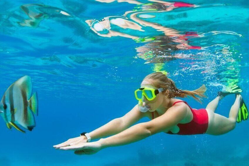 snorkelling in alanya