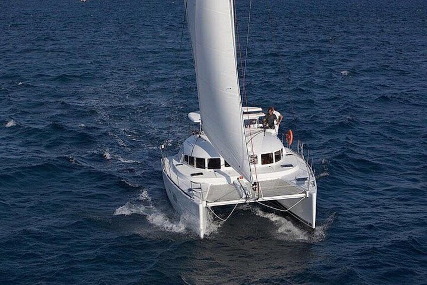 Mykonos Catamaran Cruise with Meal Drinks and Sup 2