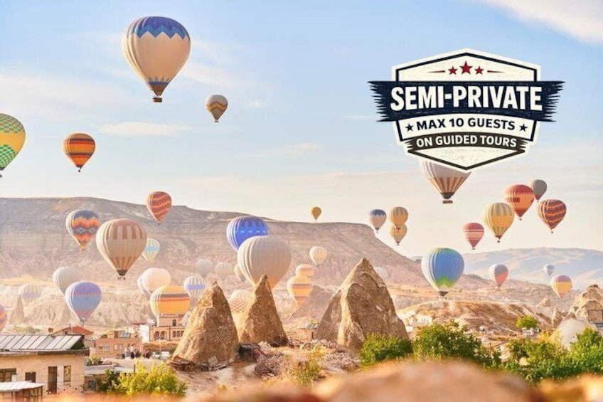 Cappadocia Magic : 2 Days Travel Package with Balloon Ride Option 1