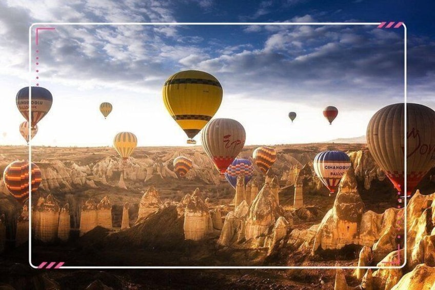 Cappadocia Magic : 2 Days Travel Package with Balloon Ride Option 1