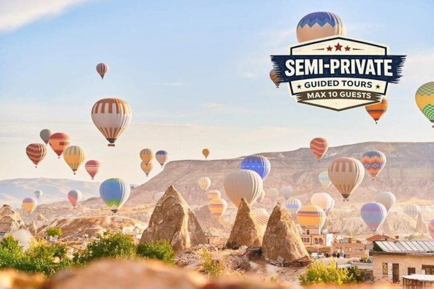 Cappadocia Magic : 2 Days Travel Package with Balloon Ride Option 1