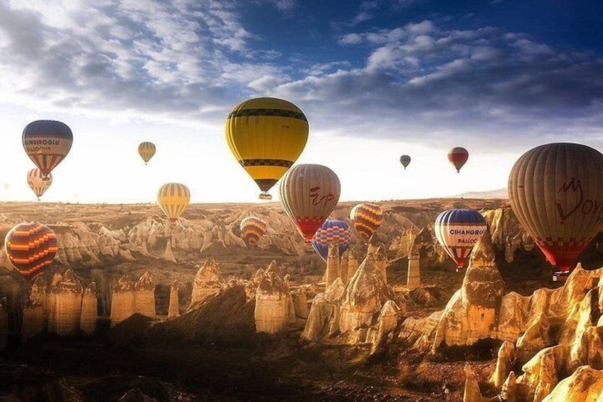 Cappadocia Magic : 2 Days Travel Package with Balloon Ride Option 2