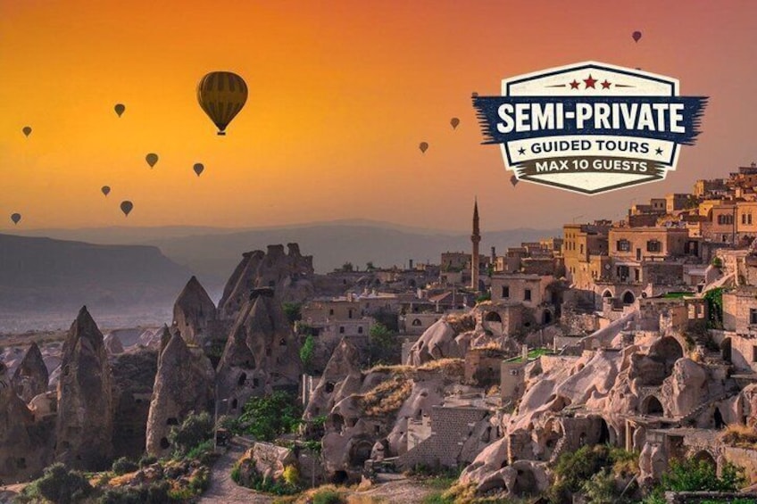 Cappadocia Gems: 3 Days Tour Package with Balloon Ride Option 2