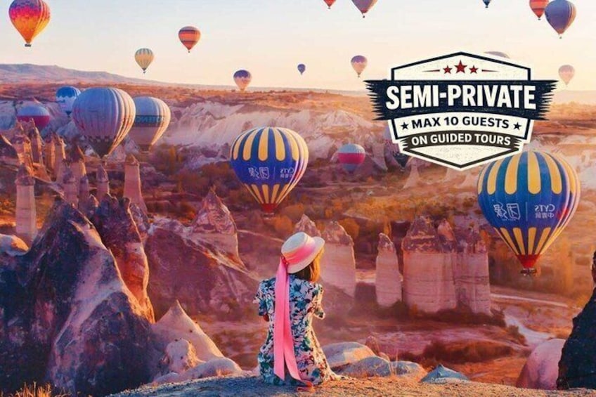Cappadocia Gems: 3 Days Tour Package with Balloon Ride Option 1