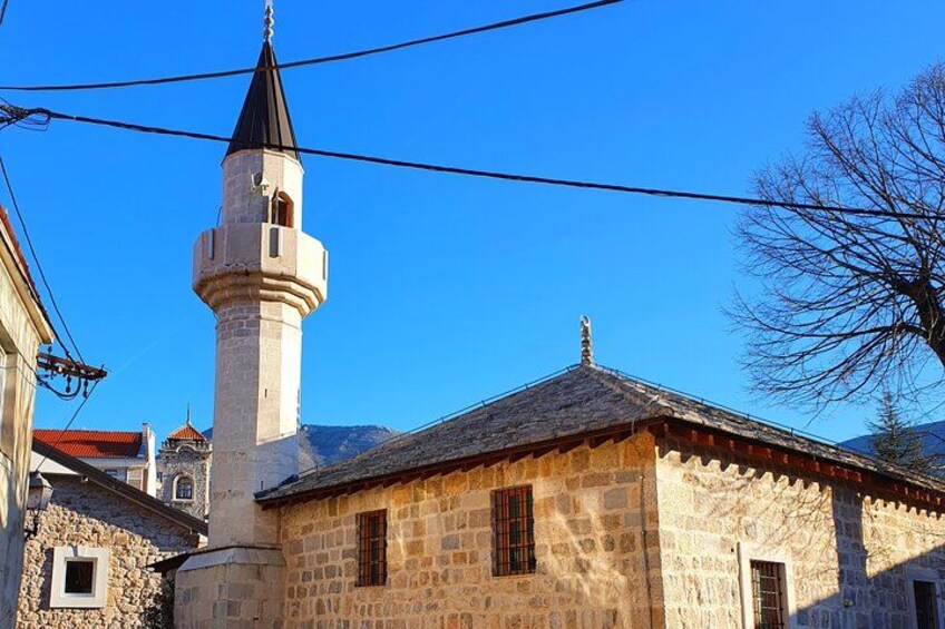 Stone 18 ct mosque in the heart of Old Town of Trebinje- Bosnia 2