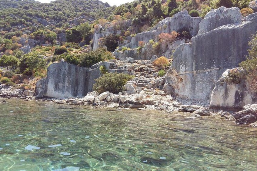 Sea kayaking Over The Sunkencity Of Kekova From Kas - Kalkan 4