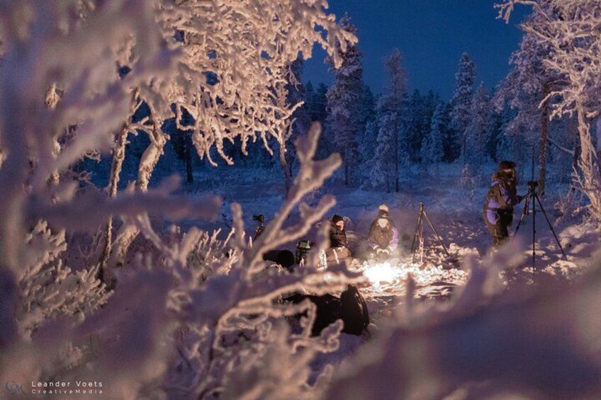 Welcome to our Arctic winter wonderland—deep in the wilderness, surrounded by snow, silence, and nothing but nature 2